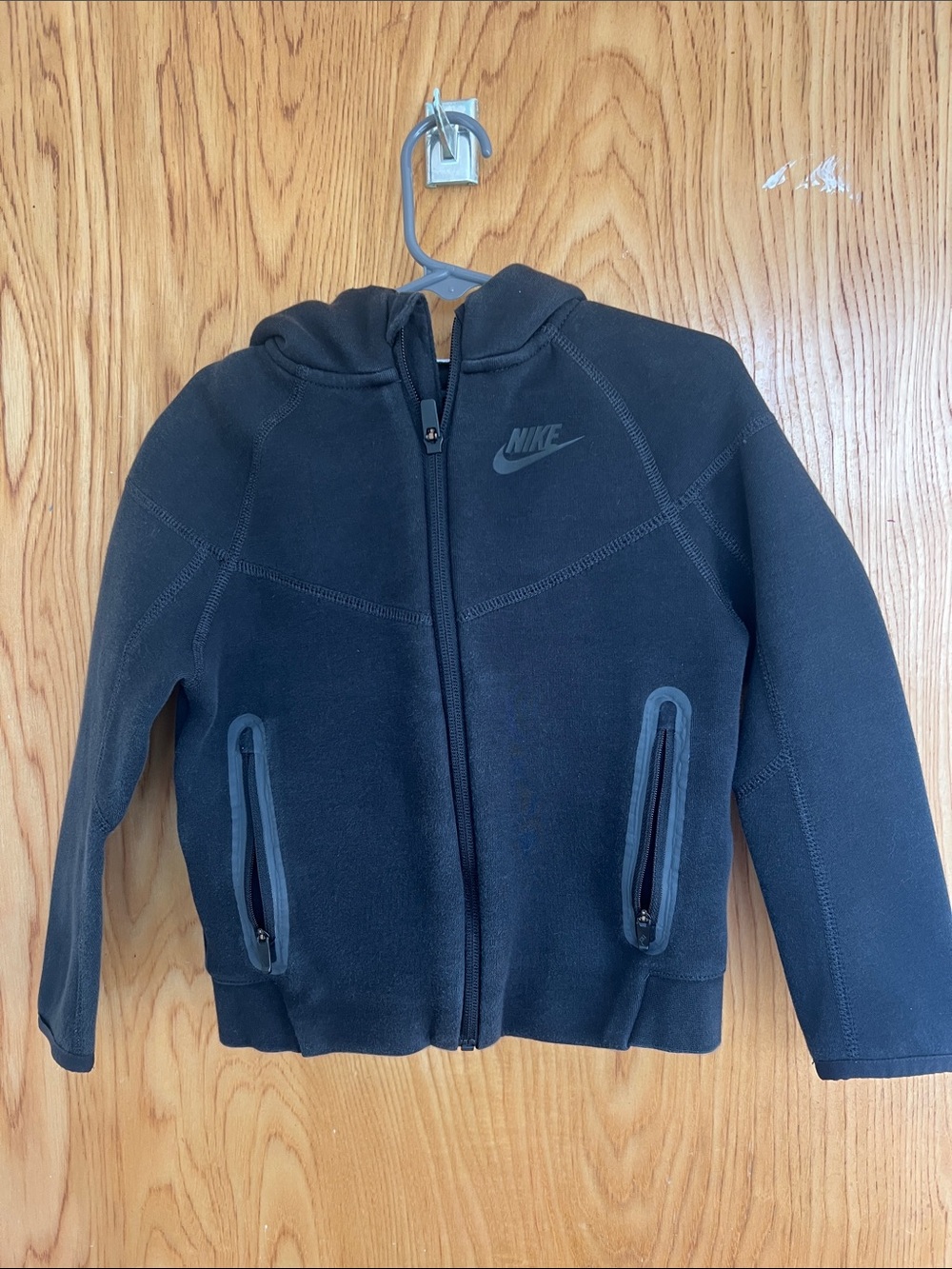 Nike Kids Black Full-Zip Hoodie Jacket